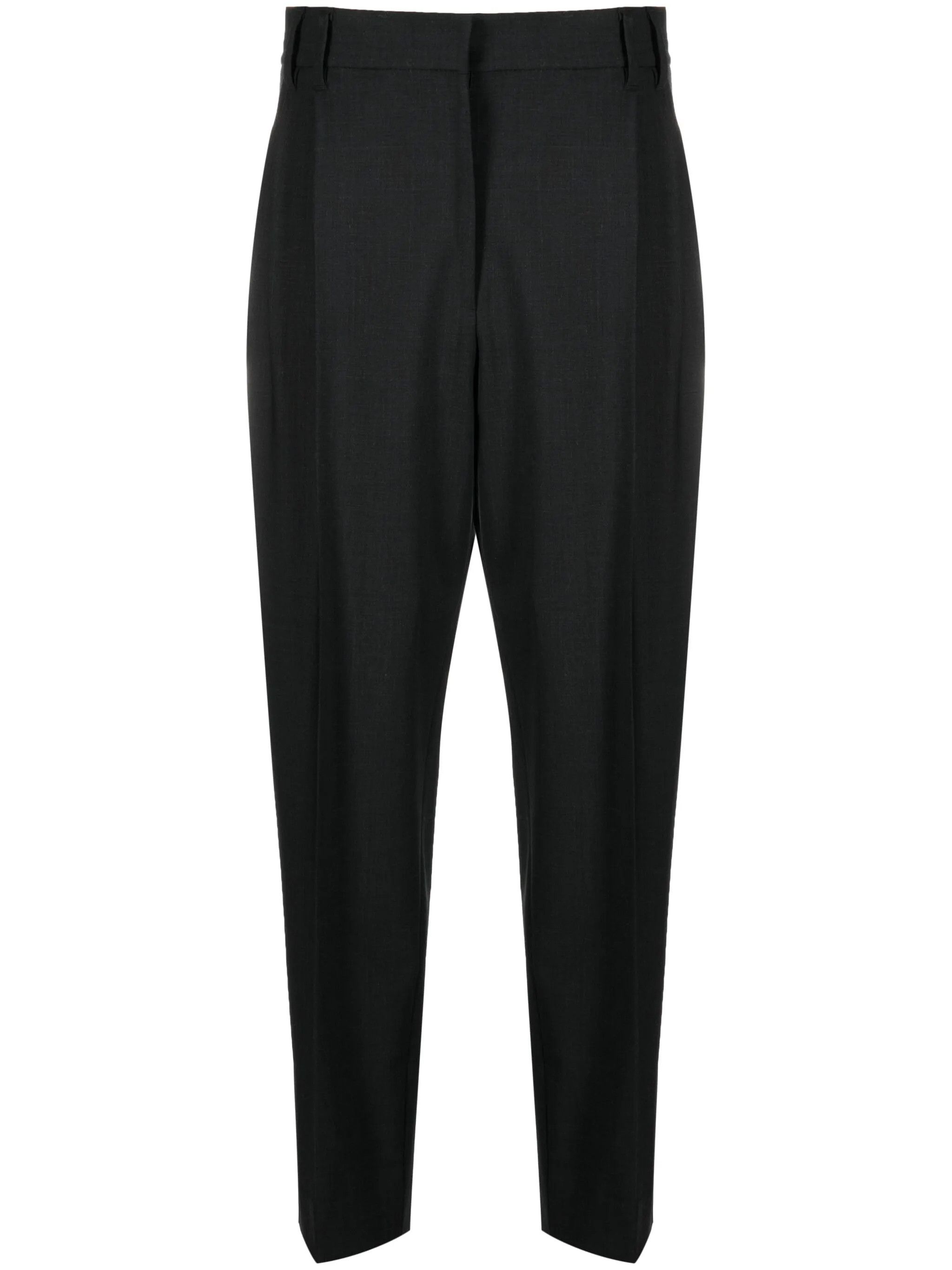 Brunello Cucinelli o1y0725 Casual Pant in Black Size 25" / US 0 / IT 36 - 1 Thumbnail