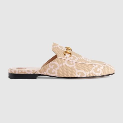 Gucci Jumbo GG Princetown Slippers SIZE 38