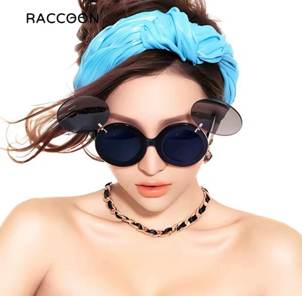 Other Vintage Lady Gaga Flip Sunglasses Women Fashion Chic Size ONE SIZE - 7 Thumbnail