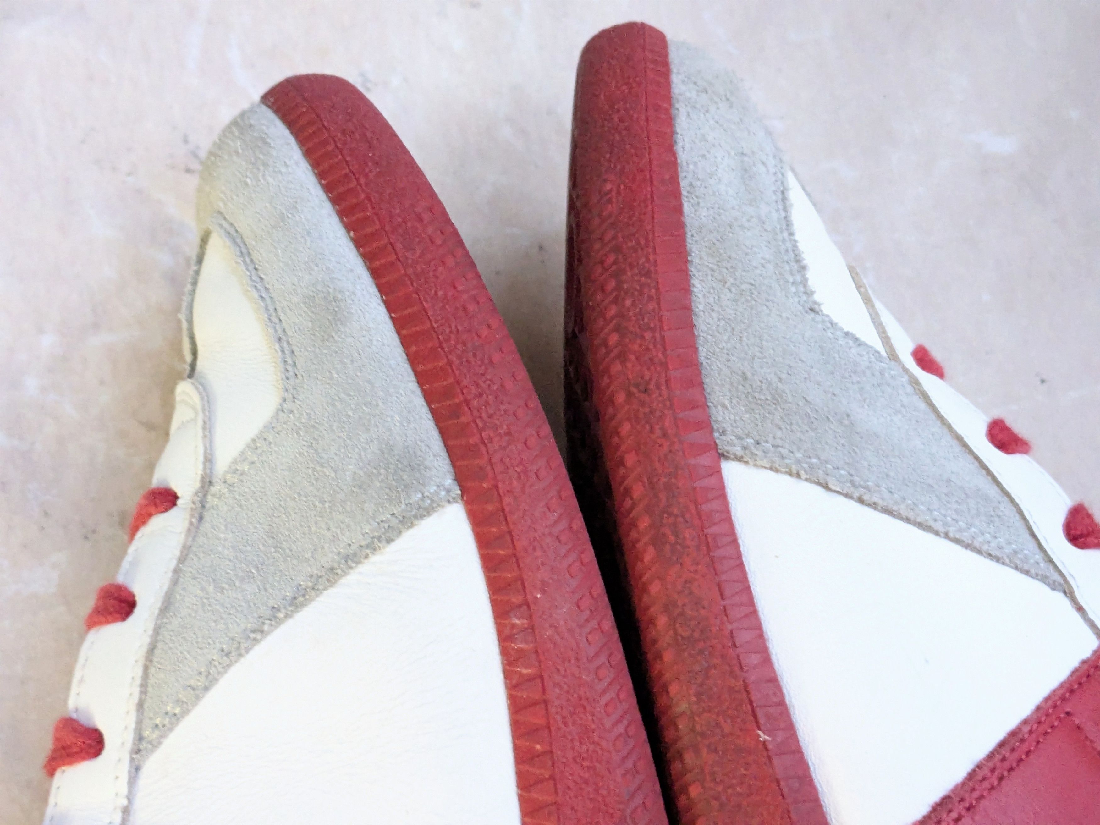 Maison Margiela White and red Maison Margiela replica GATs Size US 9 / EU 42 - 10 Thumbnail