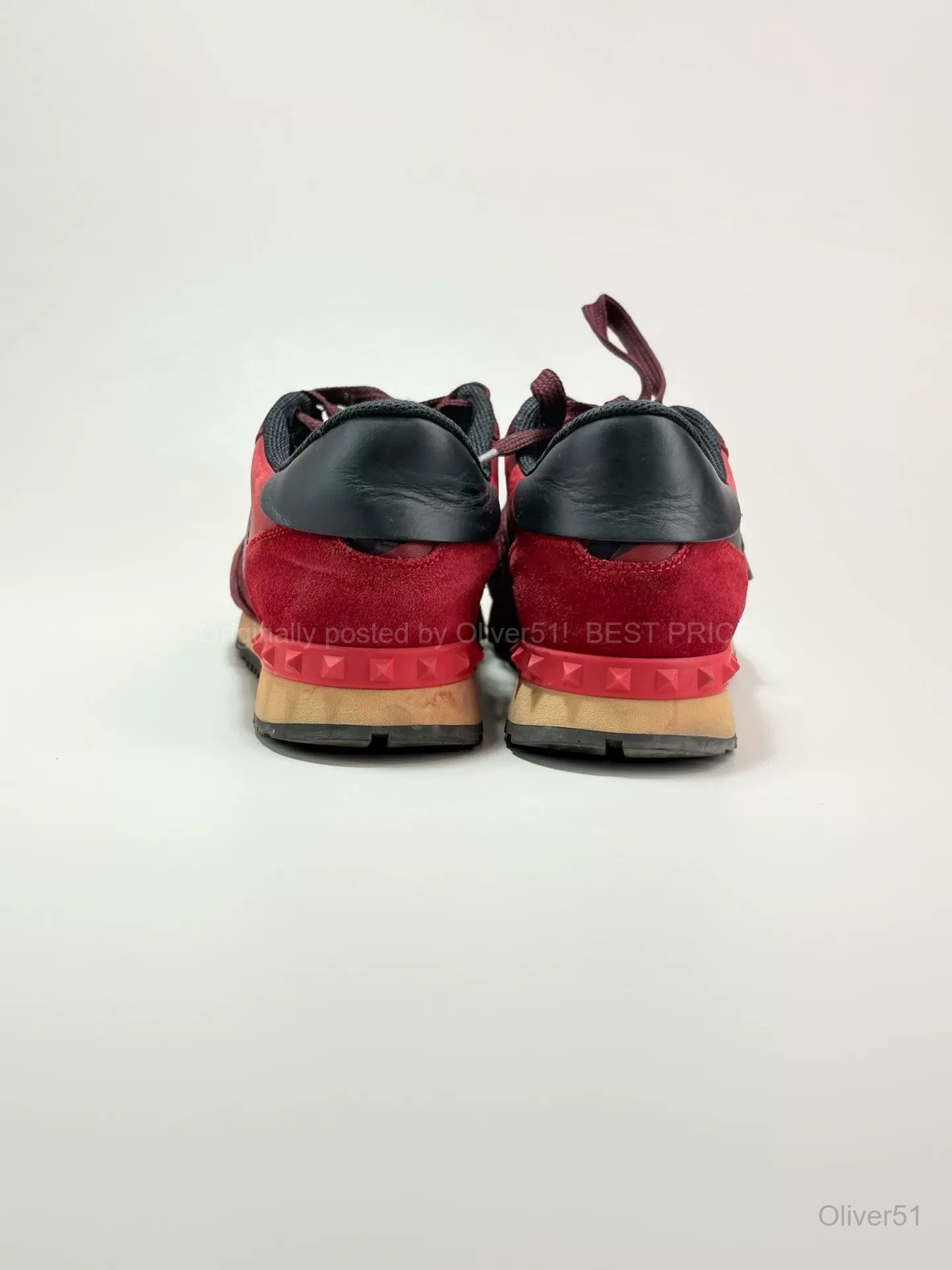 Valentino Valentino Camouflage Studded Sneakers Luxury BFAJBCD357 Size US 7 / EU 40 - 2 Thumbnail
