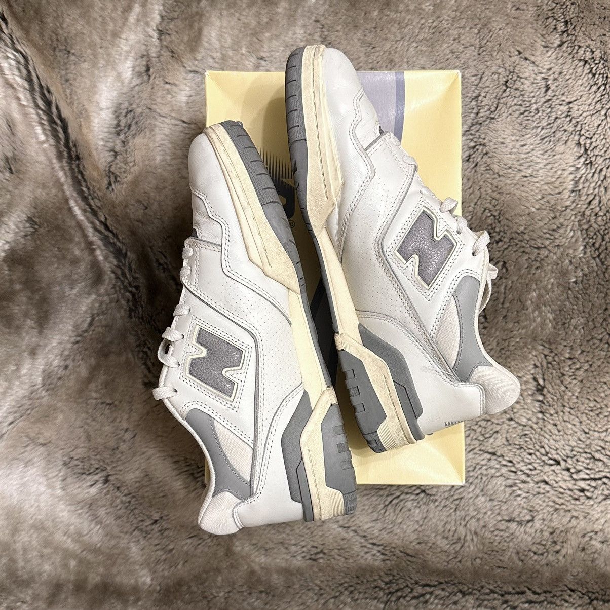 Aime Leon Dore × New Balance New Balance x Aime Leon Dore 550 Sneakers - White/Cream/Grey Size US 9.5 / EU 42-43 - 2 Thumbnail