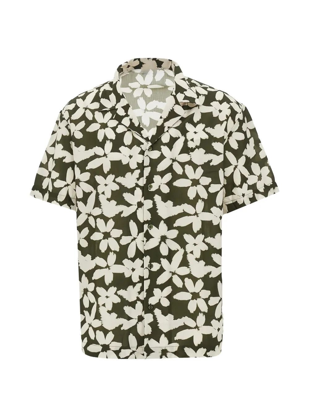 Other Flower Beachwear Shirt Tropical Graphic Button Up Size US S / EU 44-46 / 1 - 3 Thumbnail