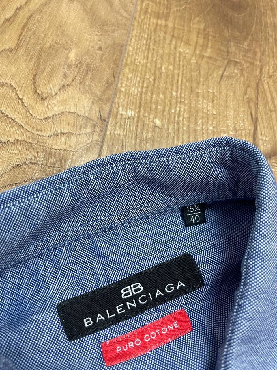 Balenciaga × Vintage Vintage Balenciaga 90’s Y2K Style Luxury Button Ups Shirt Size US S / EU 44-46 / 1 - 9 Thumbnail