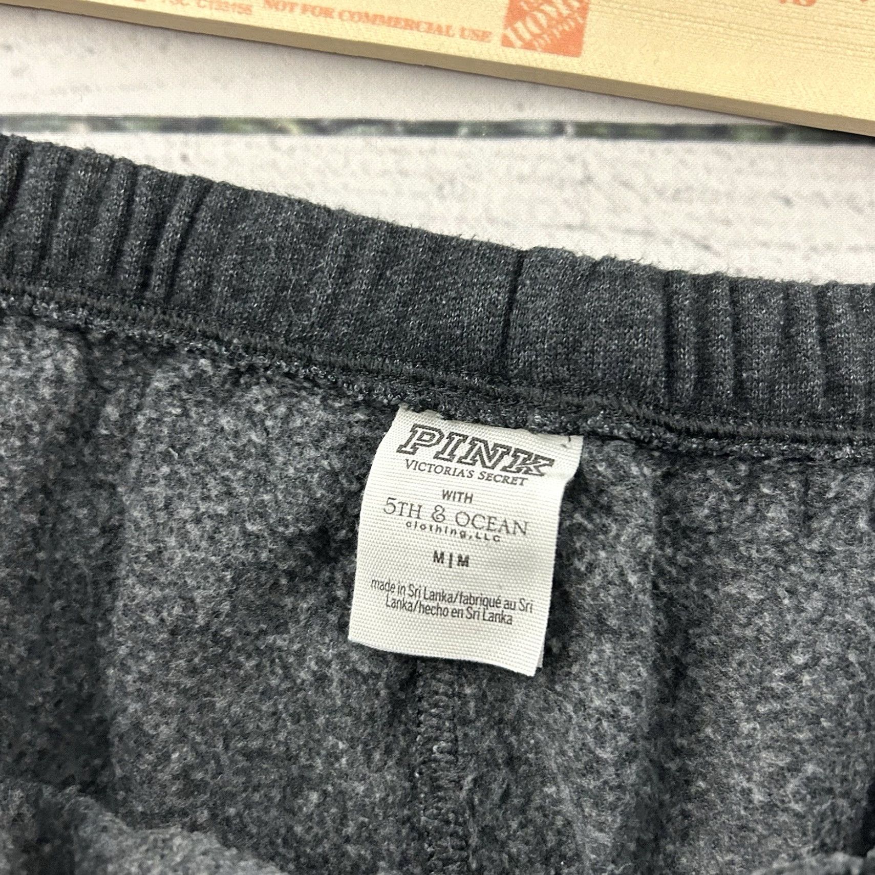 Pinko PINK Sweatpants Women's Medium Gray CSU Rams Size 32" / US 10 / IT 46 - 4 Thumbnail