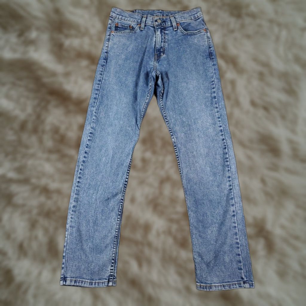 Levi's Levi's 511 Jeans Blue Slim Fit Straight Leg 29x30 Men's Denim Pants Size US 29 - 1 Thumbnail