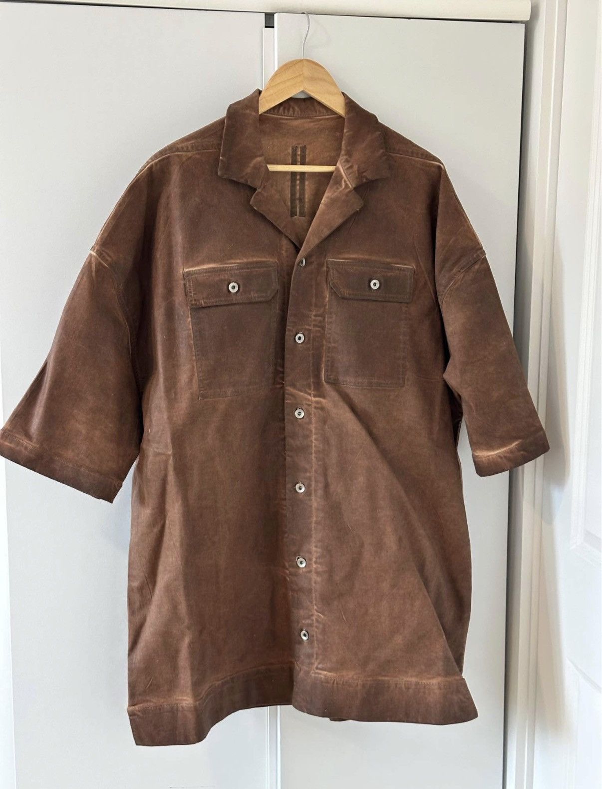 Rick Owens Drkshdw Rick Owens magnum shirt Size US S / EU 44-46 / 1 - 1 Thumbnail