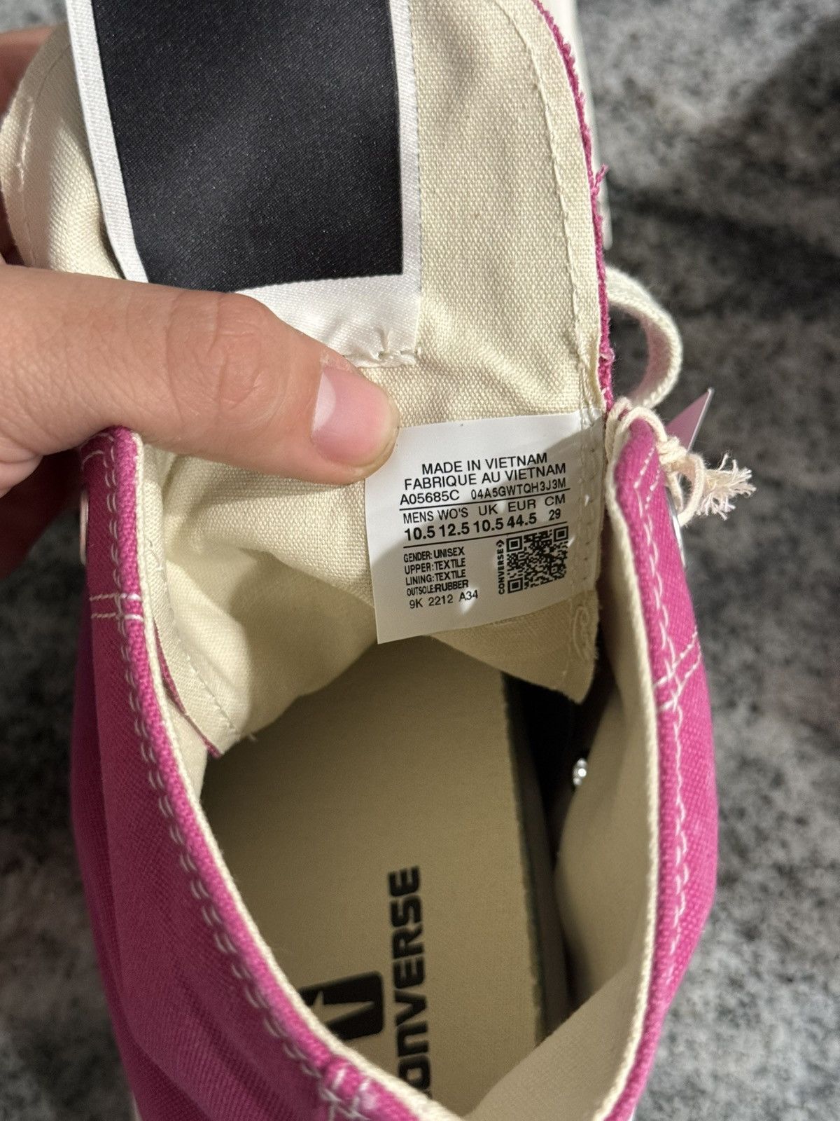 Converse × Rick Owens × Rick Owens Drkshdw rick owens x converse x DRKSHDW TURBODRK Size US 10.5 / EU 43-44 - 6 Thumbnail