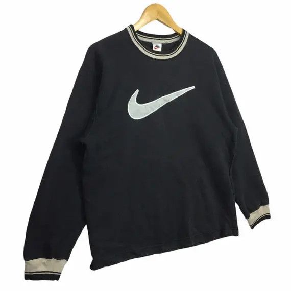 Nike Vtg NIKE Sweatshirt Swoosh Logo Jumper Pullover Streetwear Size US M / EU 48-50 / 2 - 3 Thumbnail