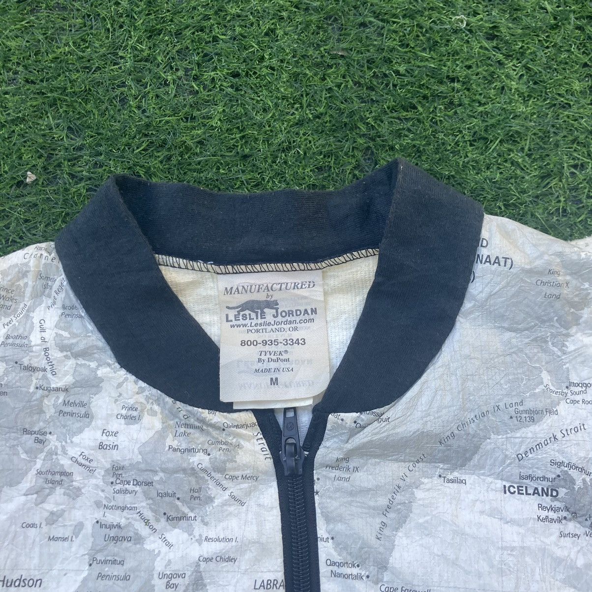 Vintage VINTAGE 90s KURT KOBAIN WORLD MAP JACKET Size US M / EU 48-50 / 2 - 6 Thumbnail