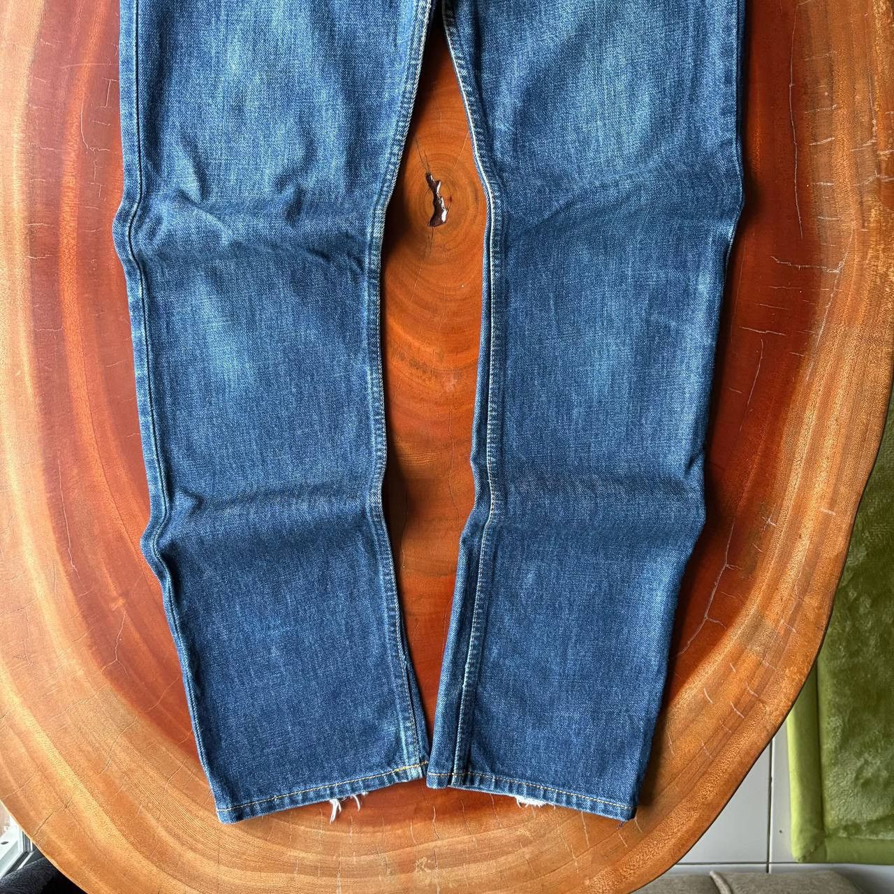 Helmut Lang Vintage Helmut Lang 1998 Classic Raw Denim Button Fly Jeans Size US 30 / EU 46 - 4 Thumbnail