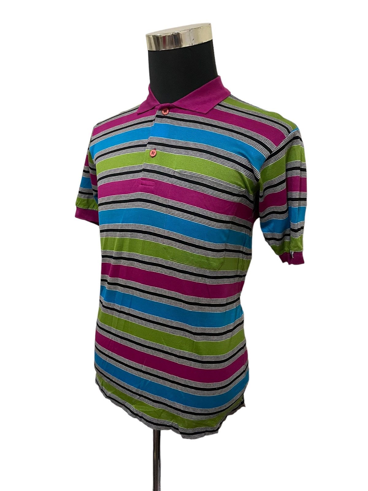 Missoni 90s Missoni 🇮🇹 Italy Polo Shirt Size US M / EU 48-50 / 2 - 7 Thumbnail