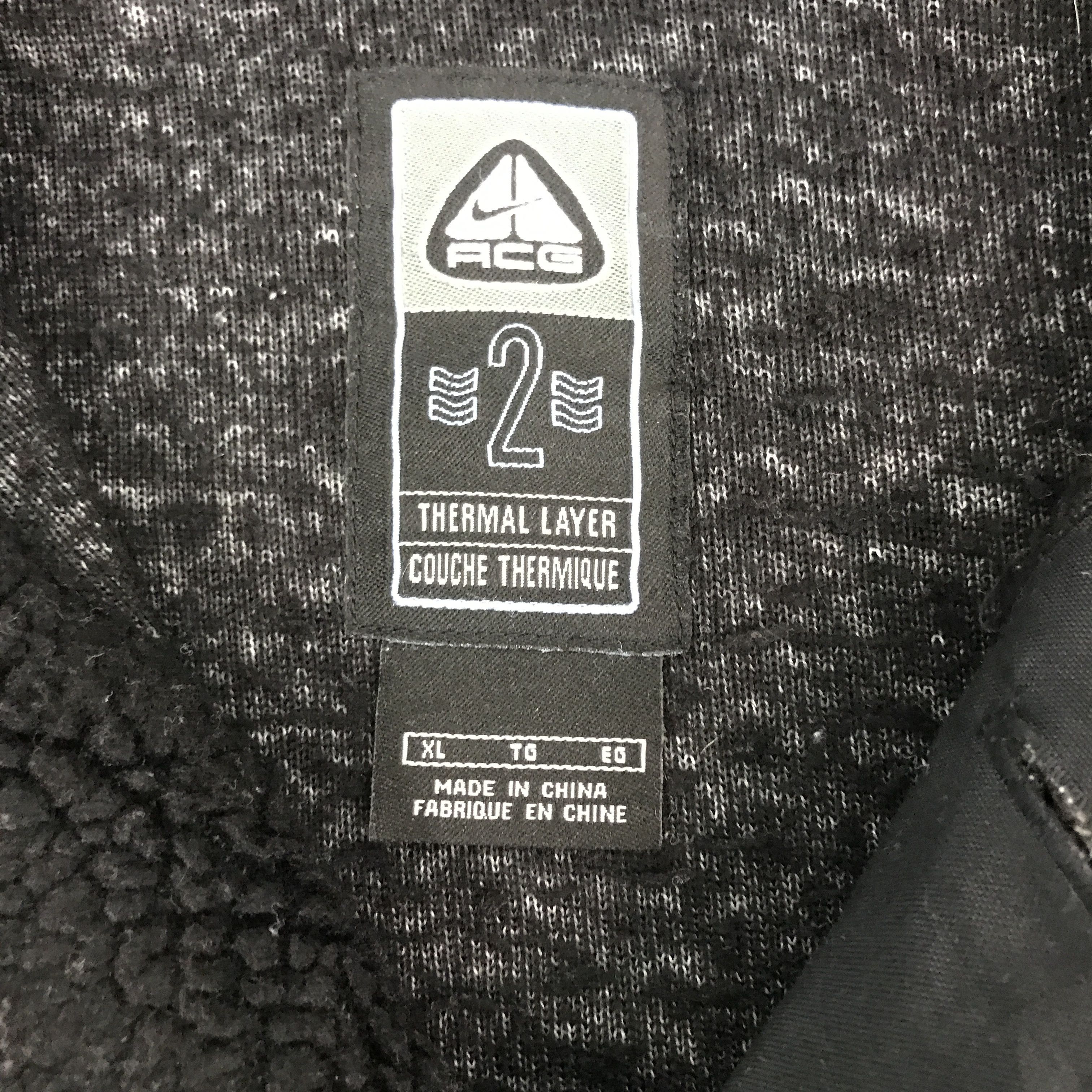 Nike × Nike ACG × Vintage Rare Vintage nike acg sherpa jacket Size US XL / EU 56 / 4 - 9 Thumbnail