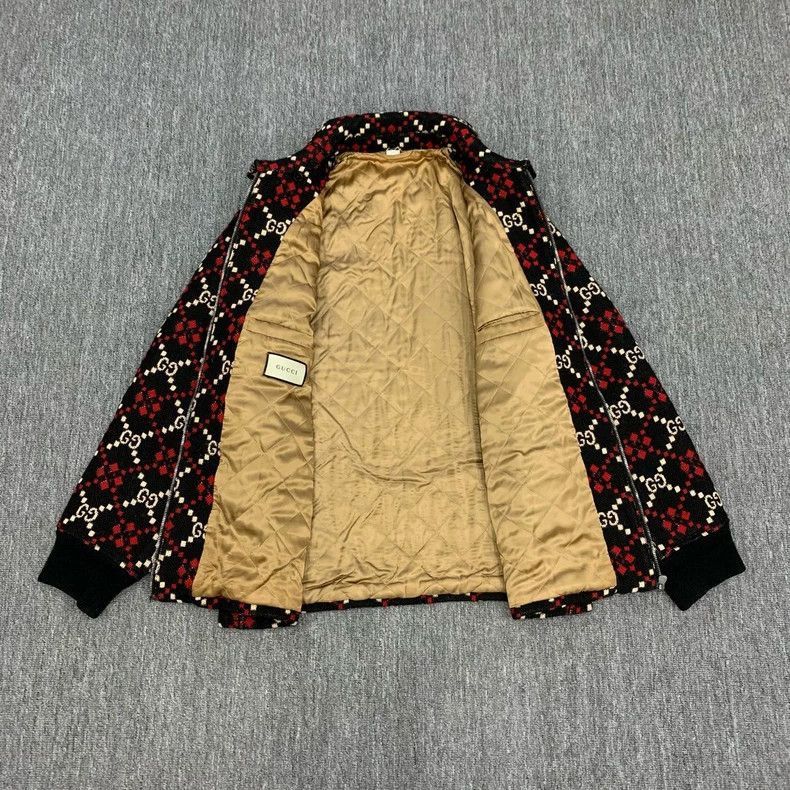 Gucci Gucci All-Over Print Cotton Jacket-2507 Size US L / EU 52-54 / 3 - 2 Thumbnail