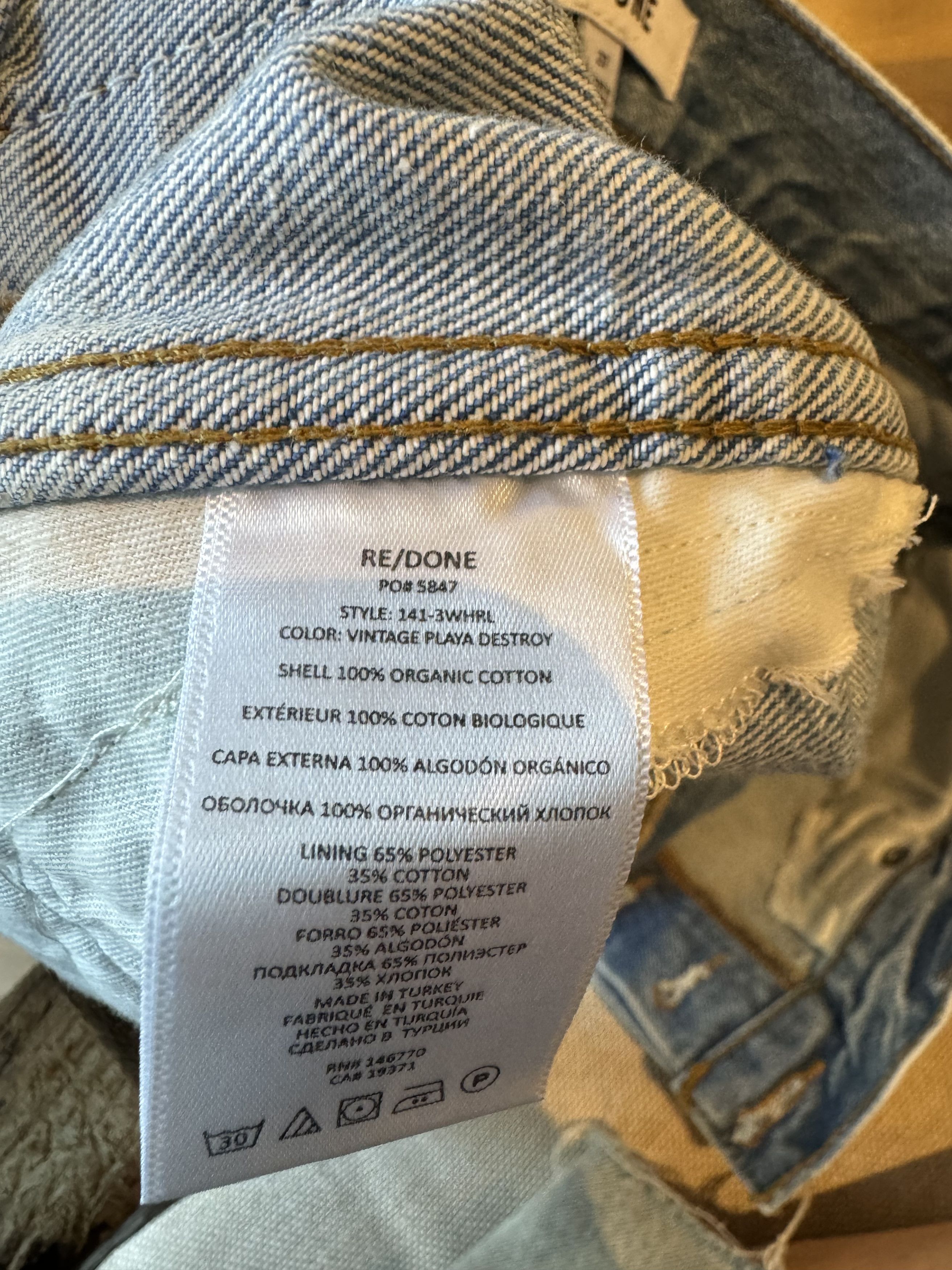 RE/DONE RE/Done Ripped Jeans New With Tags Size 27" / US 4 / IT 40 - 5 Thumbnail