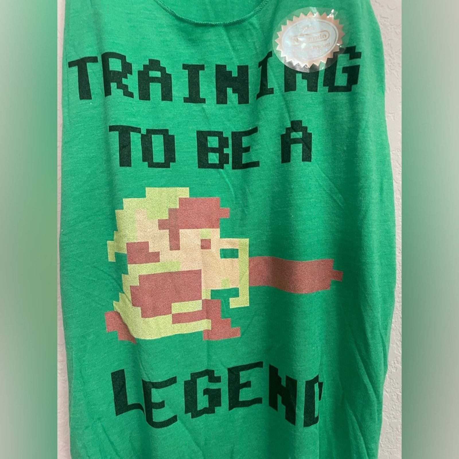 Nintendo Nintendo Legend of Zelda Green Racerback Tank Women Large Size L / US 10 / IT 46 - 6 Thumbnail