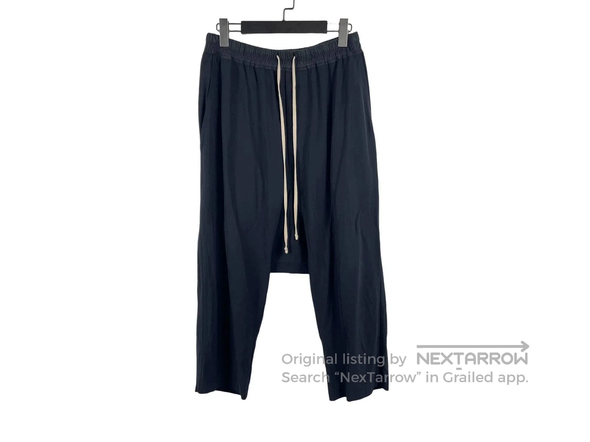 Rick Owens Rick Owens fw22 Strobe drawstring slim long pant | Grailed