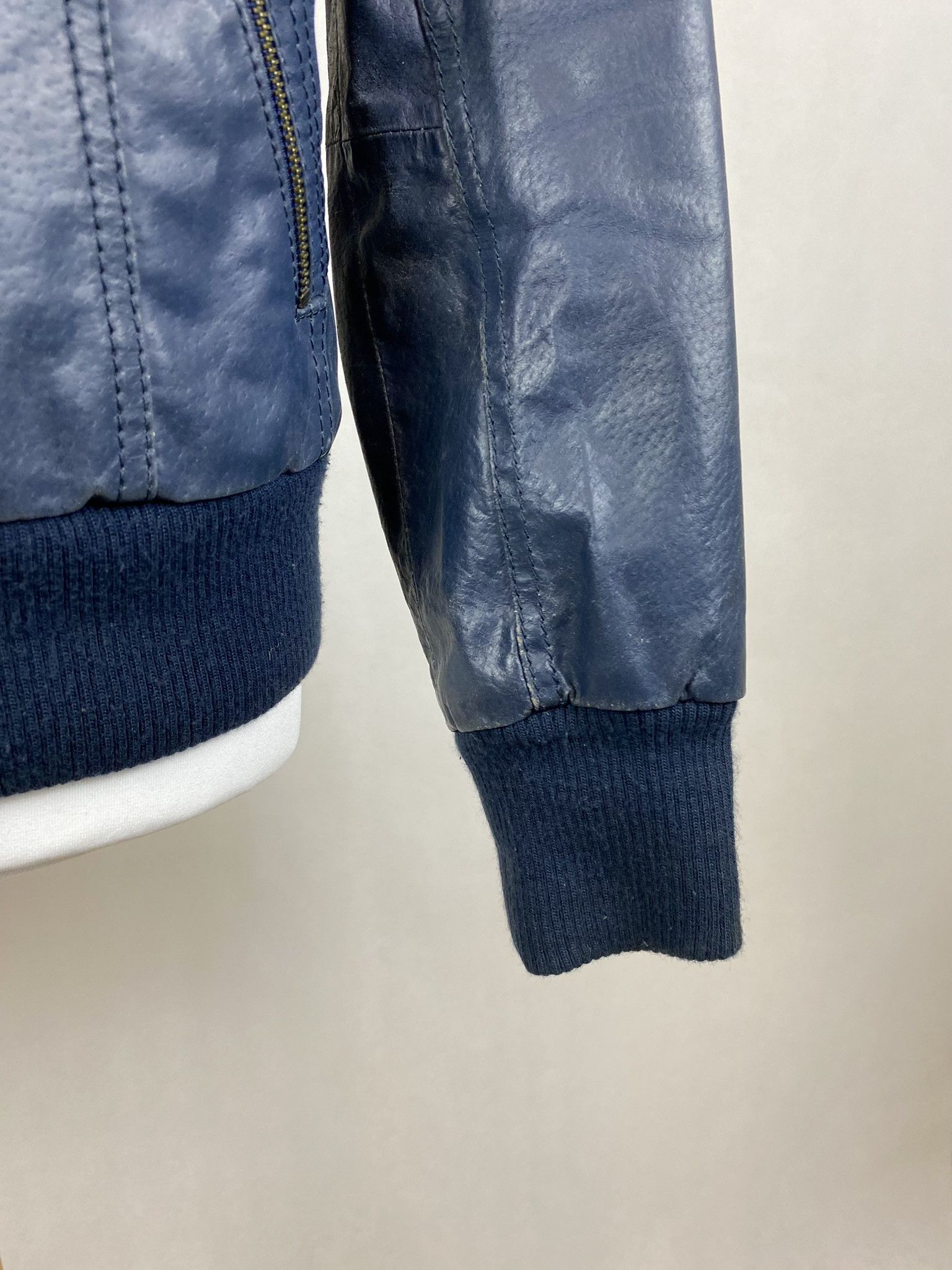 Genuine Leather × Vintage real leather jacket snake skin vintage vera pelle Size L / US 10 / IT 46 - 6 Thumbnail