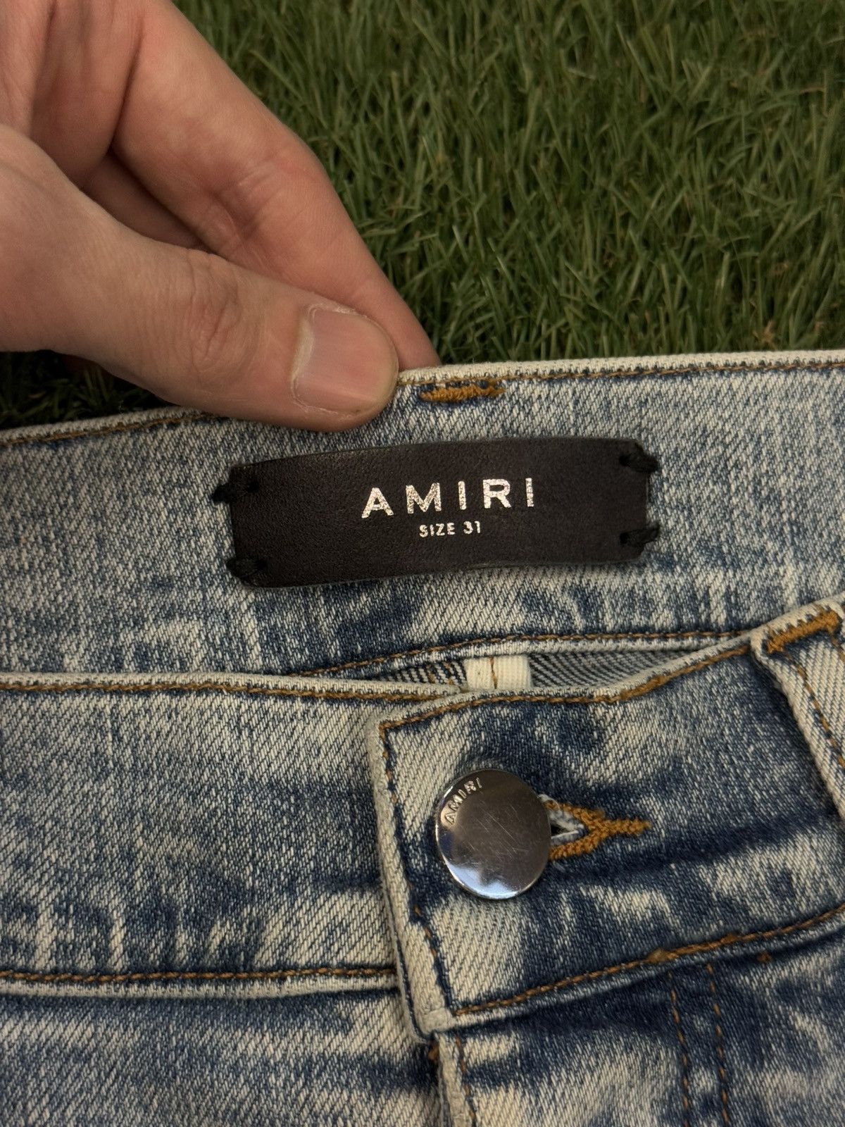 Amiri Amiri Jeans Colorful Patch Pants Size 31 Clean Condition 🧼 Size US 31 - 10 Thumbnail