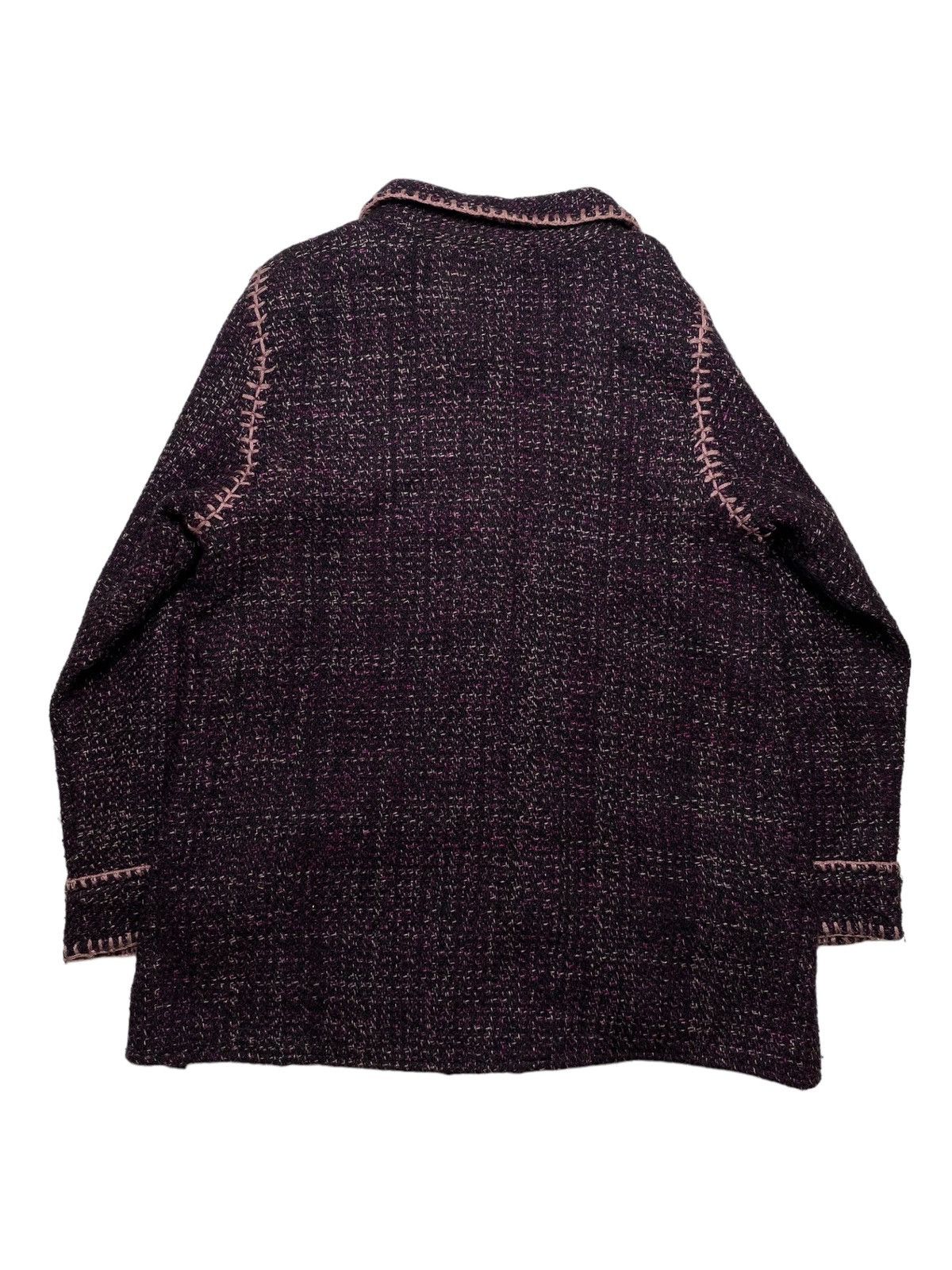 Japanese Brand 2000s Malaika - Knitted Jacket Hysteric Style Size M / US 6-8 / IT 42-44 - 2 Thumbnail