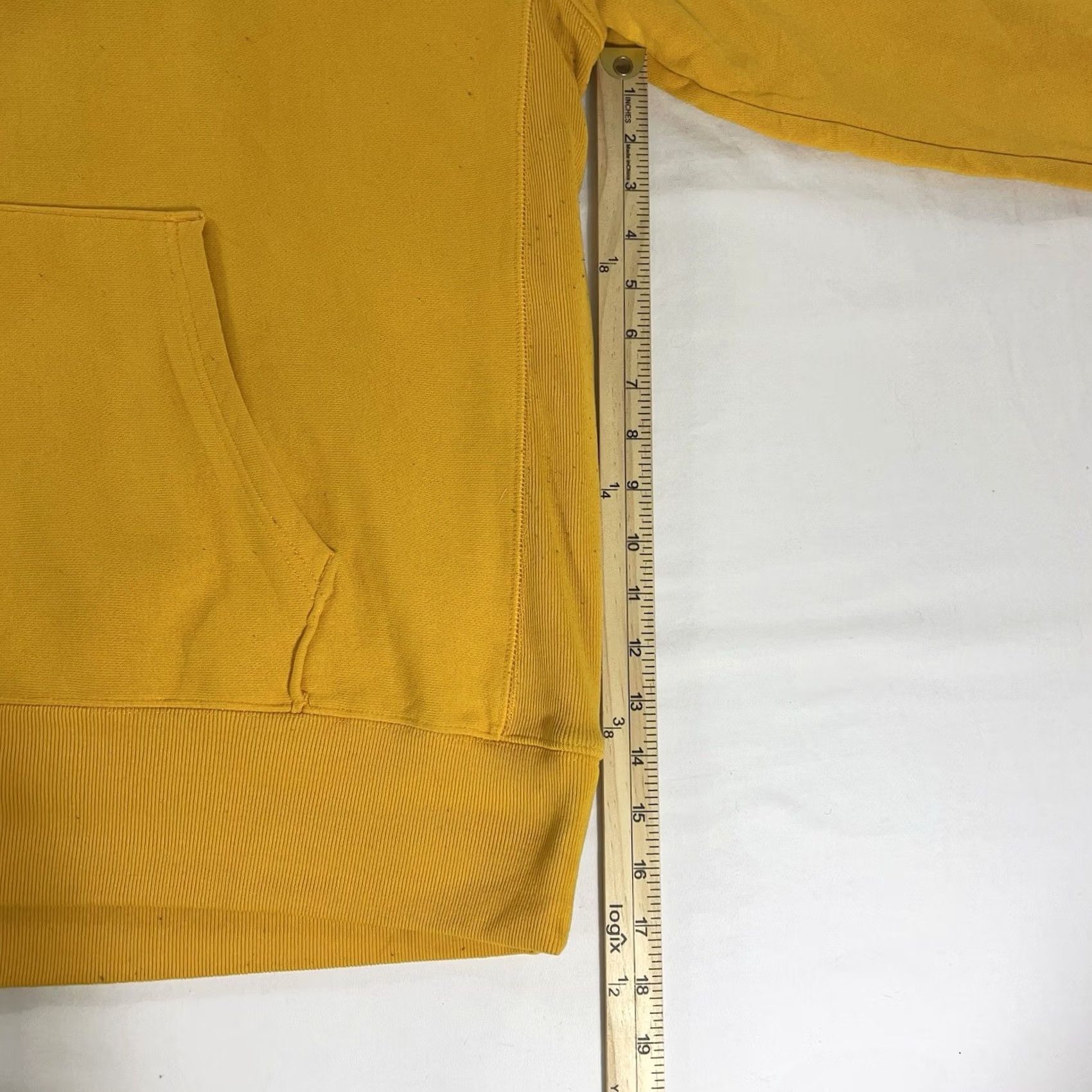 Champion Champion Hoodie 2XL Sweatshirt Reverse Weave Yellow The Real Thing Mens Size US XXL / EU 58 / 5 - 6 Thumbnail