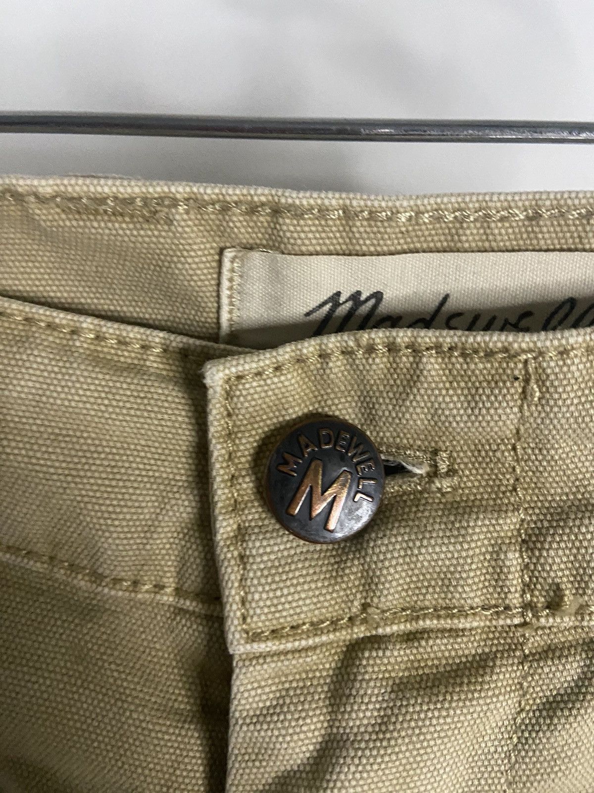 Designer × Madewell MADEWELL RELAXED STRAIGHT WORKWEAR PANTS Size US 32 / EU 48 - 6 Thumbnail