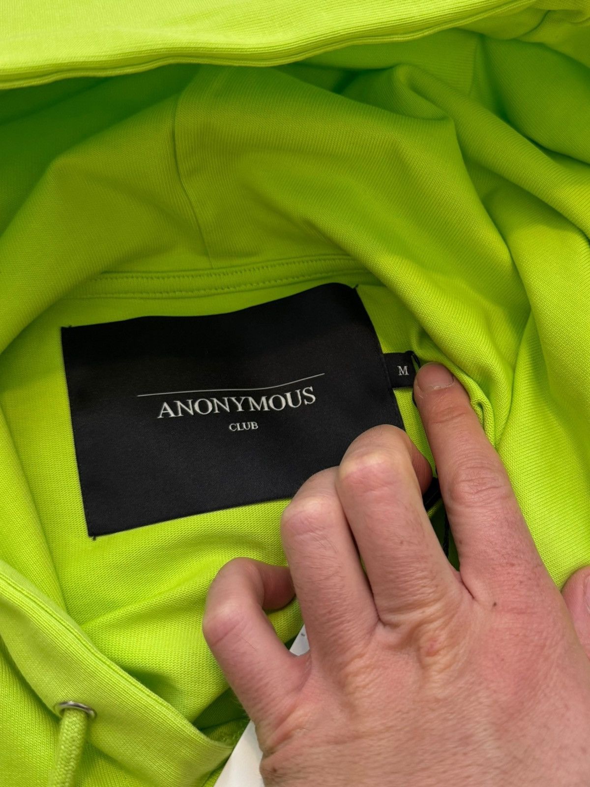 Anonymous Club Club Couture Logo Crystal Green Hoodie Size US M / EU 48-50 / 2 - 13 Thumbnail
