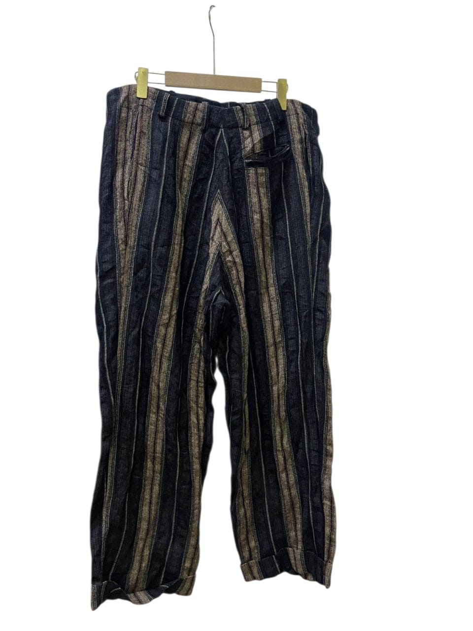 Vivienne Westwood Vintage Vivienne Westwood Striped Wool Blend Trousers Size US 40 / EU 56 - 3 Thumbnail