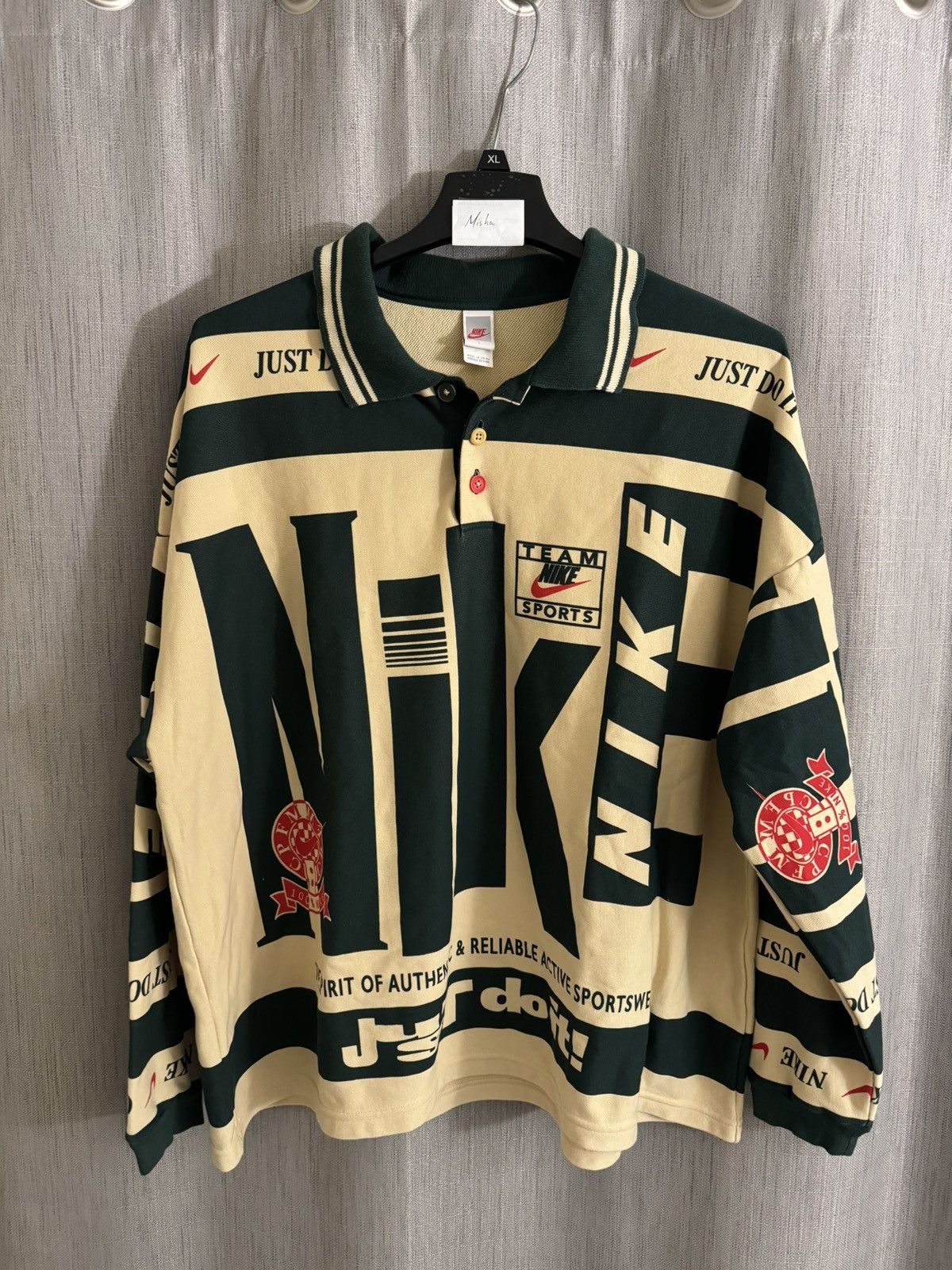 cpfm nike long sleeve polo