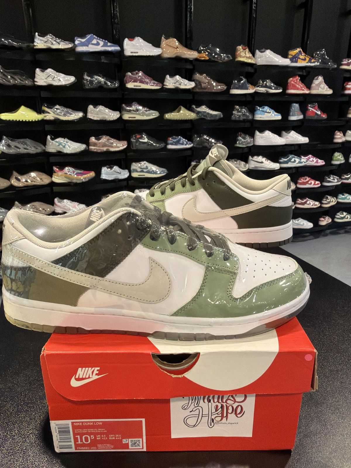 Nike Dunk Low Oil Green Cargo Size-10.5 Brand New Quick Ship Size US 10.5 / EU 43-44 - 1 Thumbnail