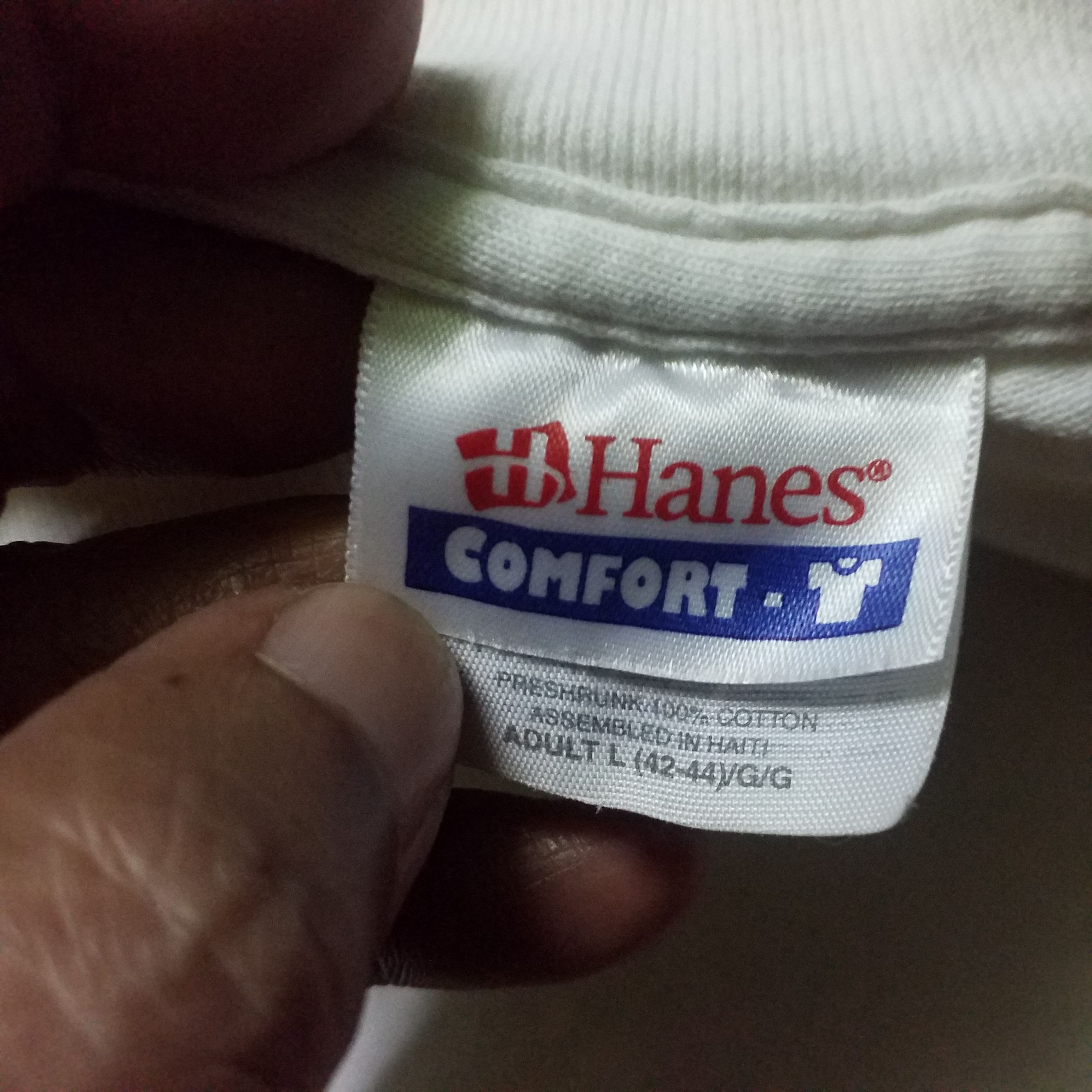Vintage HANES VINTAGE ANDYS TEE SHIRT 1993 Size US L / EU 52-54 / 3 - 7 Thumbnail