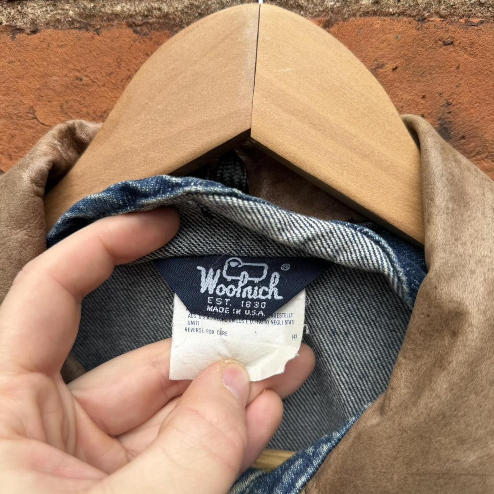 Woolrich Woolen Mills vintage woolrich denim jacket 80s M/L Size US M / EU 48-50 / 2 - 8 Thumbnail