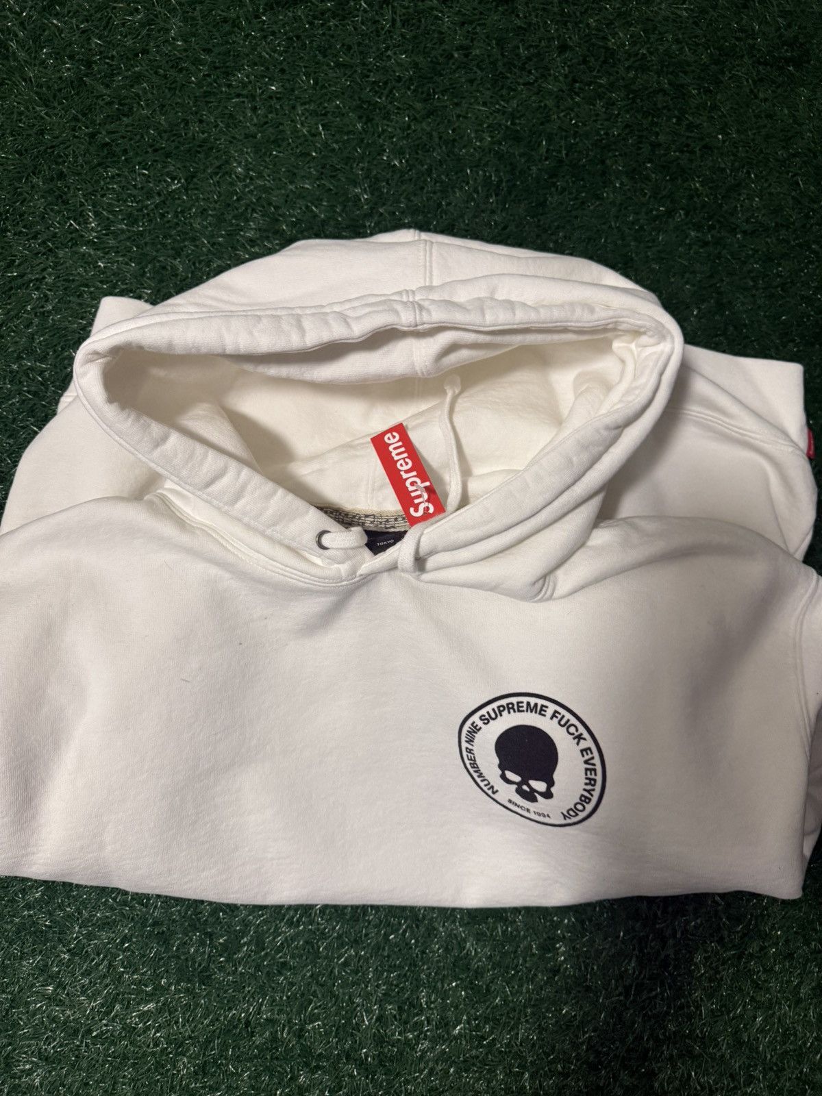 Number (N)ine × Supreme Supreme x Number Nine Pullover Hoodie Size US M / EU 48-50 / 2 - 2 Thumbnail