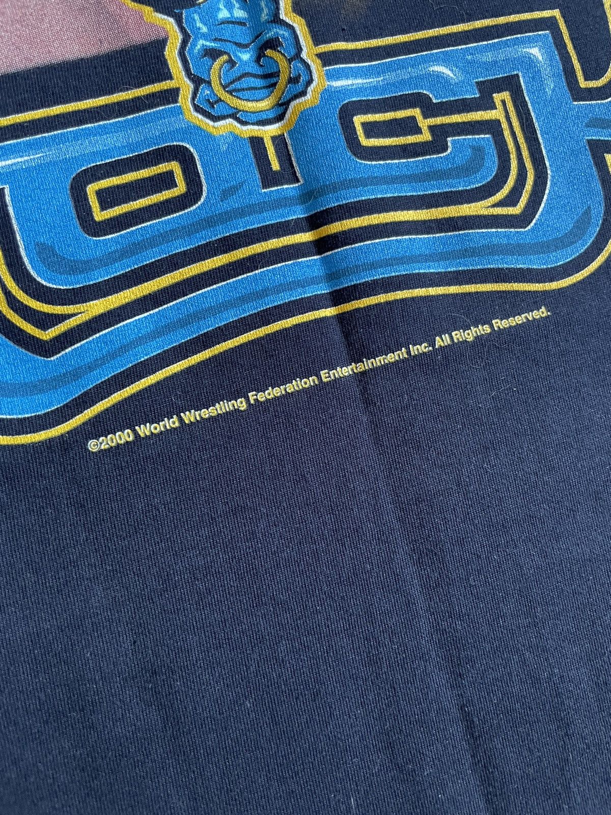 WWE WWF THE ROCK “Know Your Role” 2000 New Tee Men’s M L Size US M / EU 48-50 / 2 - 4 Thumbnail