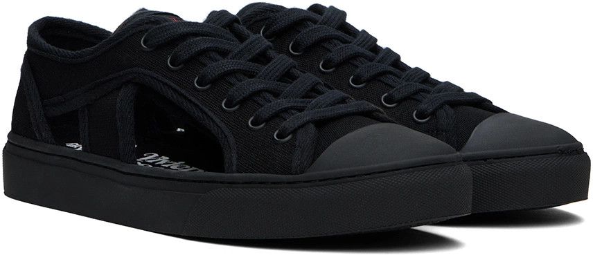 Vivienne Westwood o1f1d3z0525 Brighton Low-Top Sneakers in Black Size US 12 / EU 45 - 2 Thumbnail