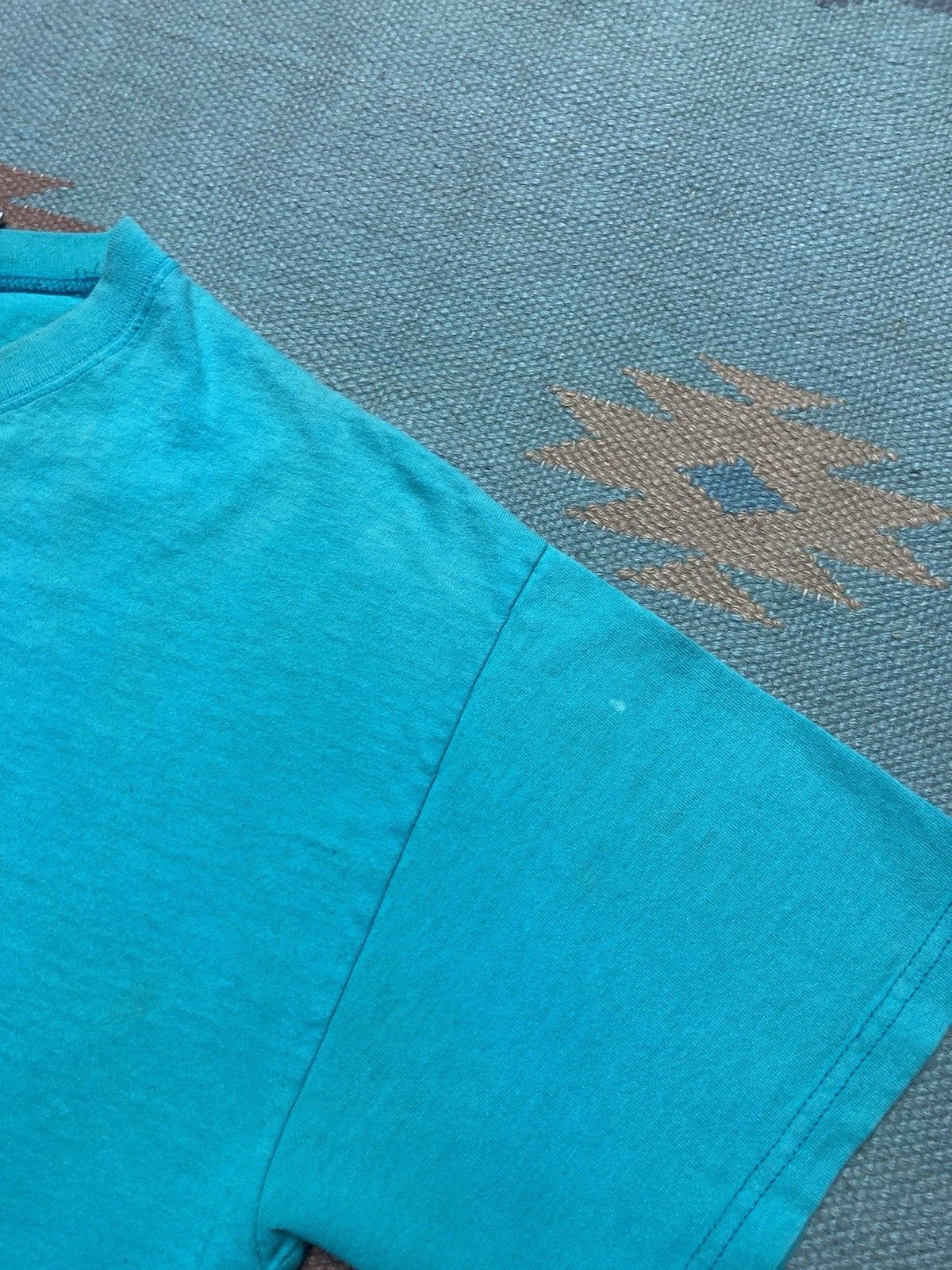 Lee × Vintage 90s lee sport blank t shirt teal Tiffany blue USA boxy large Size US L / EU 52-54 / 3 - 4 Thumbnail