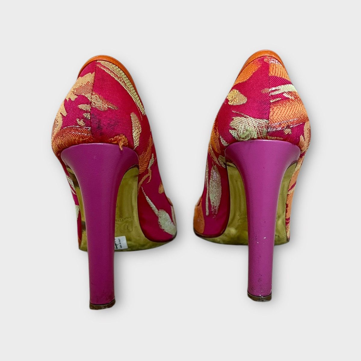 Dolce & Gabbana D&G Pink Heels - Size 36 Size US 6 / IT 36 - 6 Thumbnail