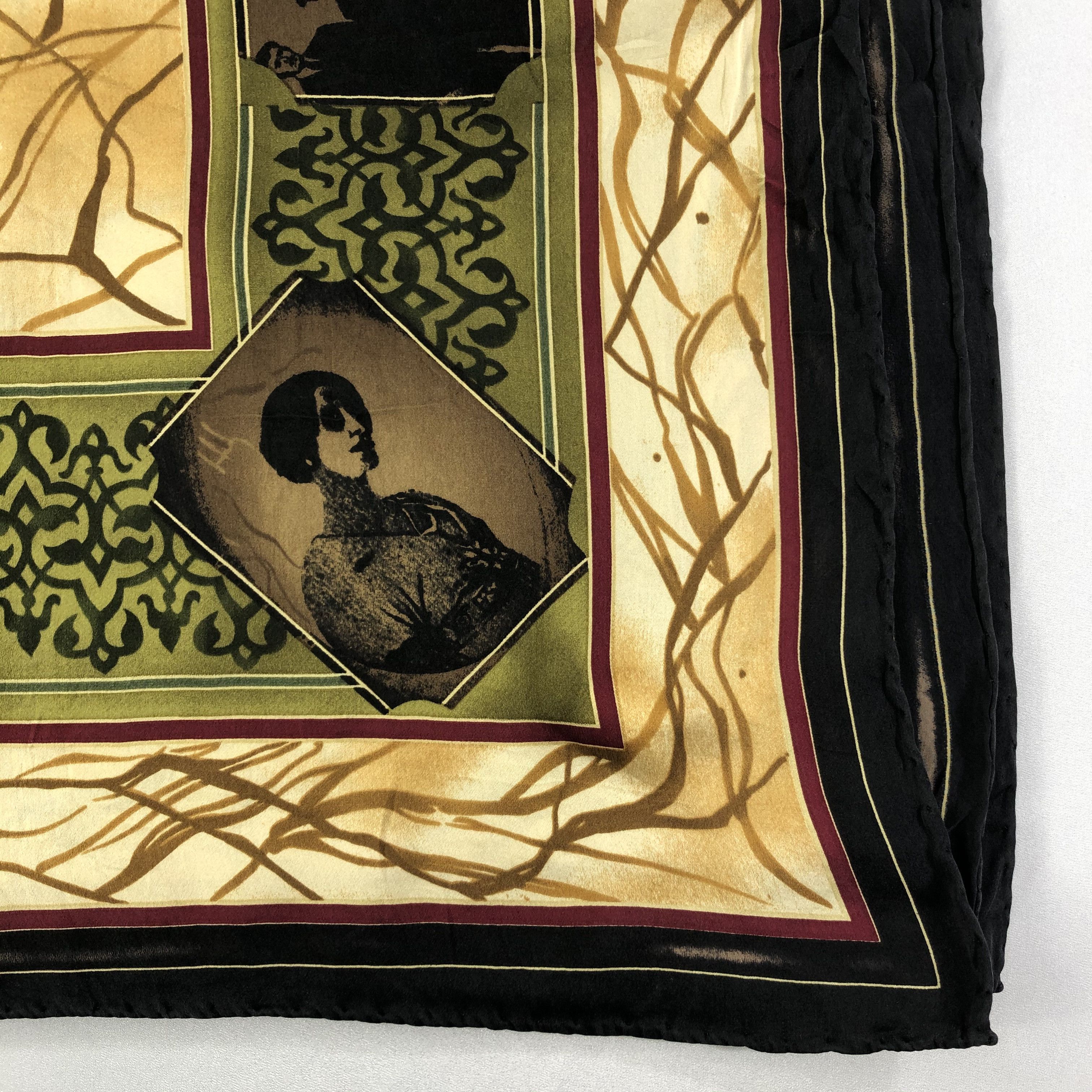 Vintage Vintage Silk Scarf Size ONE SIZE - 4 Thumbnail