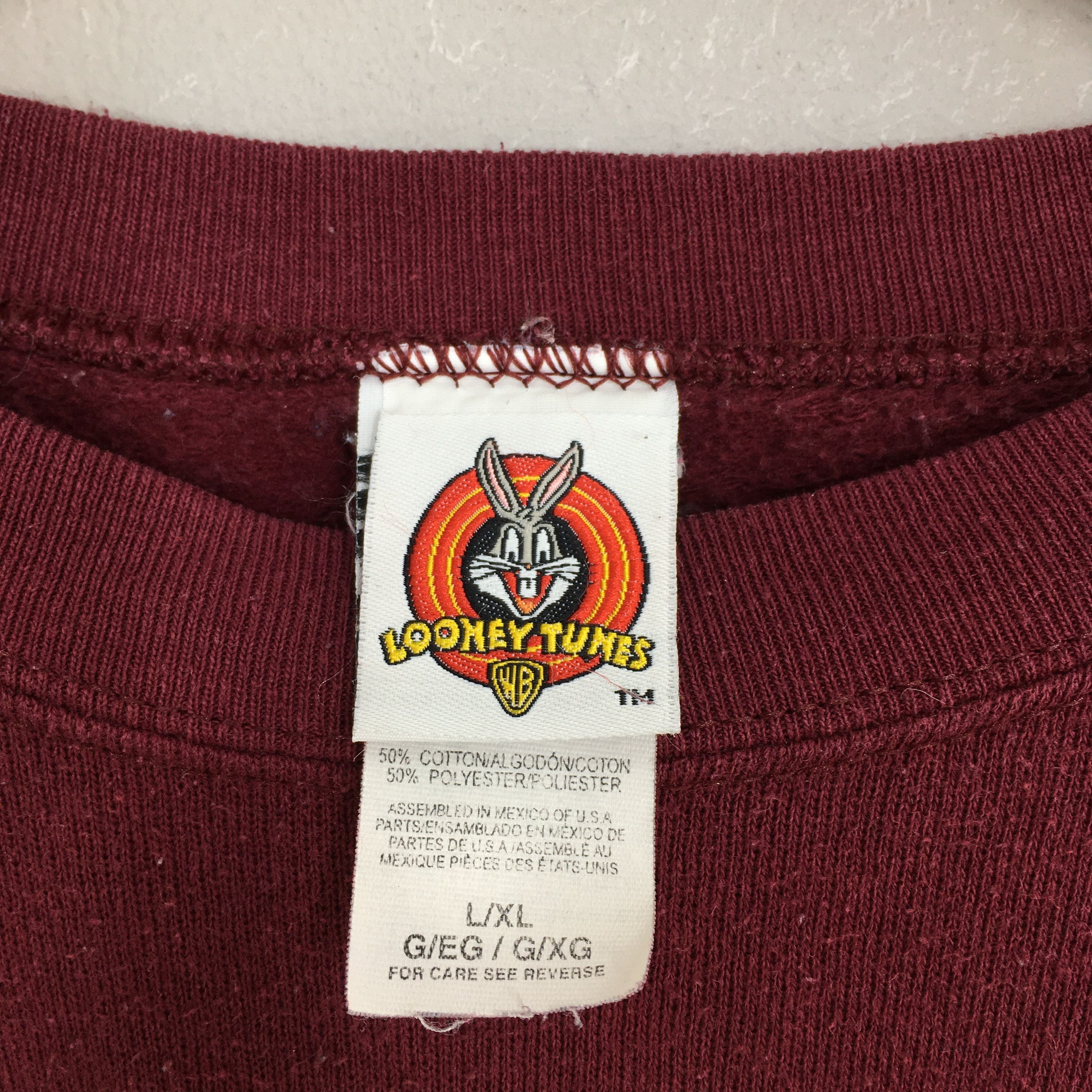 Vintage × Warner Bros Vintage Sylvester And Tweety Looney Tunes Sweatshirt Large Size US L / EU 52-54 / 3 - 4 Thumbnail