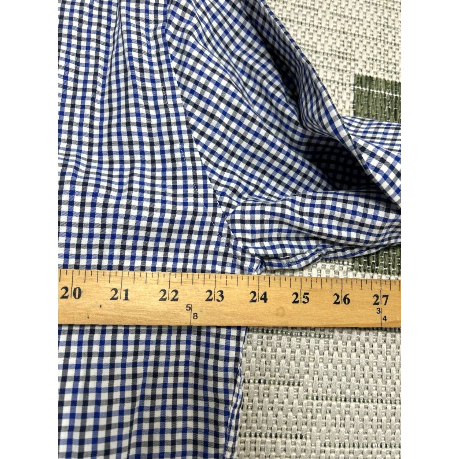 Peter Millar Peter Millar Shirt Mens XL Multicolor Cotton Gingham Check Button-Down Size US XL / EU 56 / 4 - 6 Thumbnail