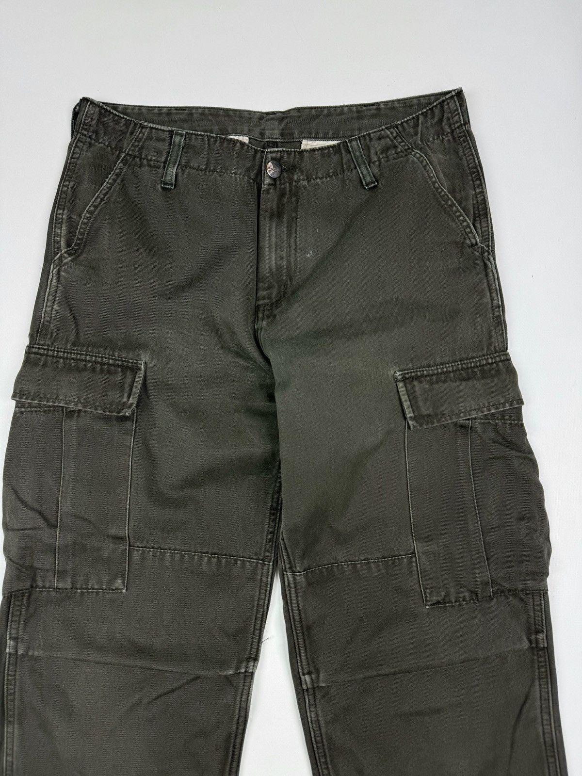 Carhartt Carhartt Wip Distressed Regular Cargo Pants Size US 32 / EU 48 - 8 Thumbnail