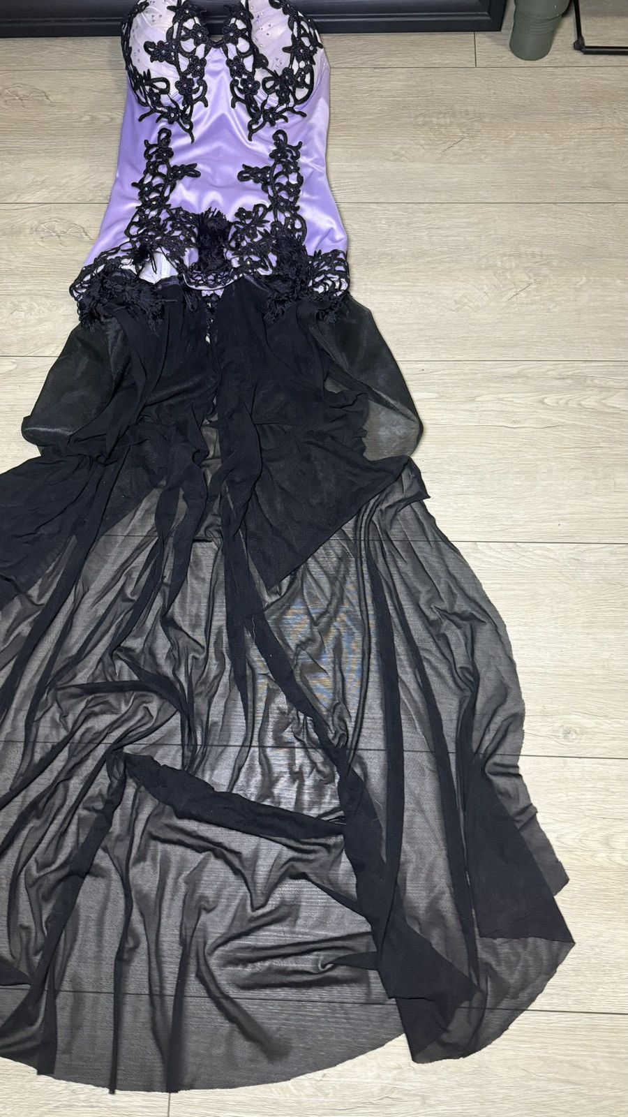 Other Rare Y2K Trashy Lavender French Quarter Chemise Pin Up Dress Size S / US 4 / IT 40 - 3 Thumbnail