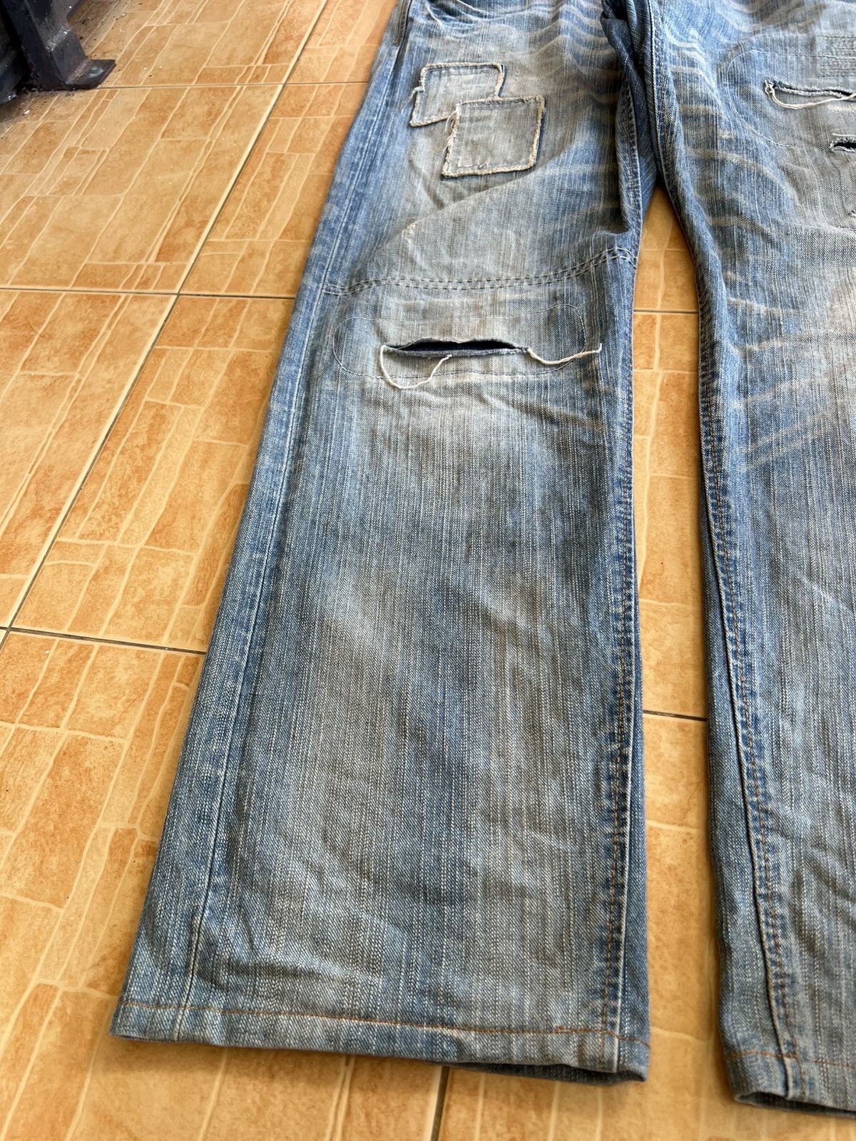 Edwin Vintage Edwin Distress Mud Wash Jean Size US 38 / EU 54 - 7 Thumbnail
