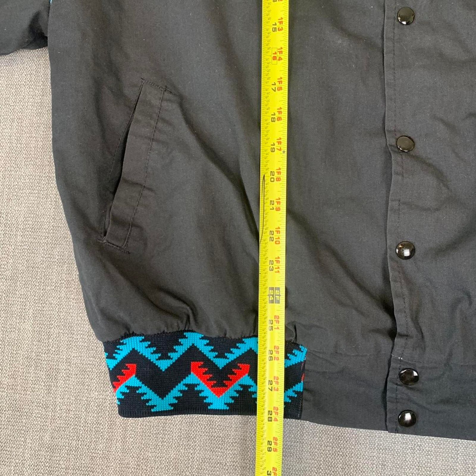 Vintage Vintage 90s embroidered Aztec trucker jacket Size US XXL / EU 58 / 5 - 8 Thumbnail
