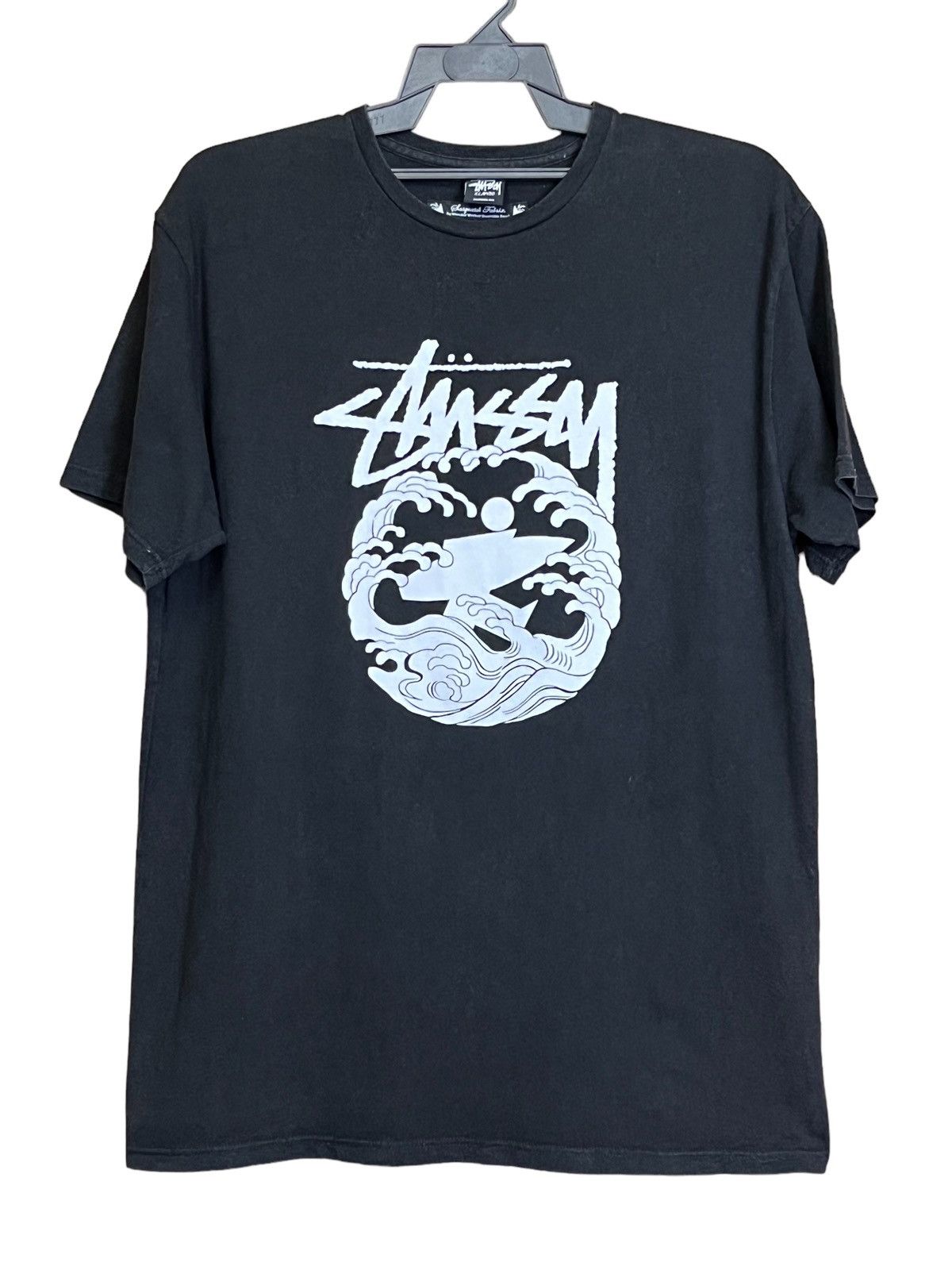 Stussy RARE🔥STUSSY x SASQUATCHFABRIX HAGURE MONO T SHIRT Size US XL / EU 56 / 4 - 1 Thumbnail