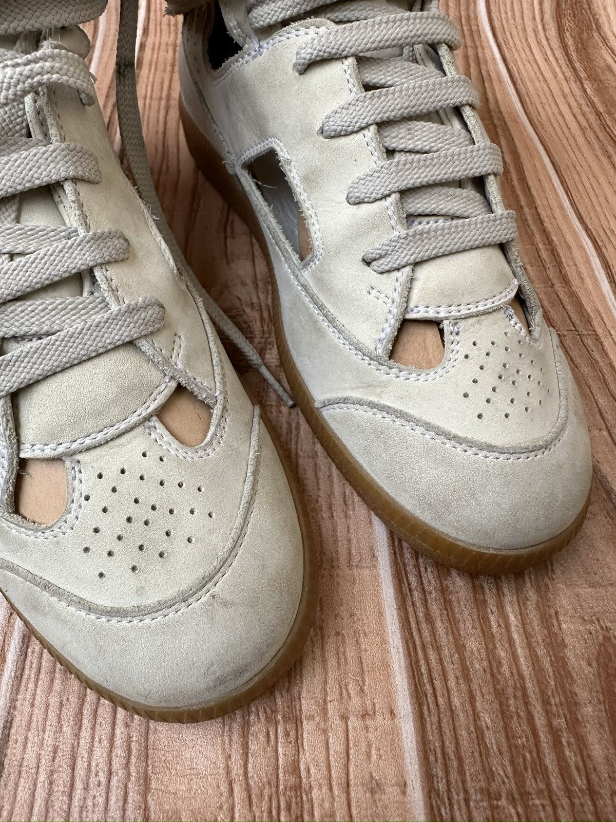Maison Margiela Maison Margiela Archive GAT Replica Suede High tops Size US 6 / EU 39 - 14 Thumbnail