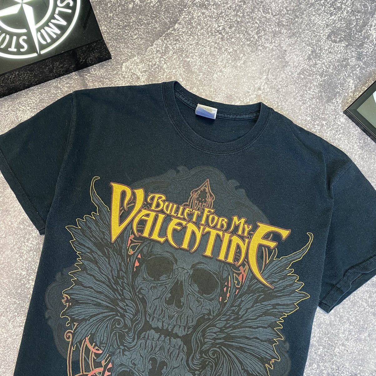 Band Tees Vintage Bullet For My Valentine Big Graphic logo band tee Size US M / EU 48-50 / 2 - 3 Thumbnail