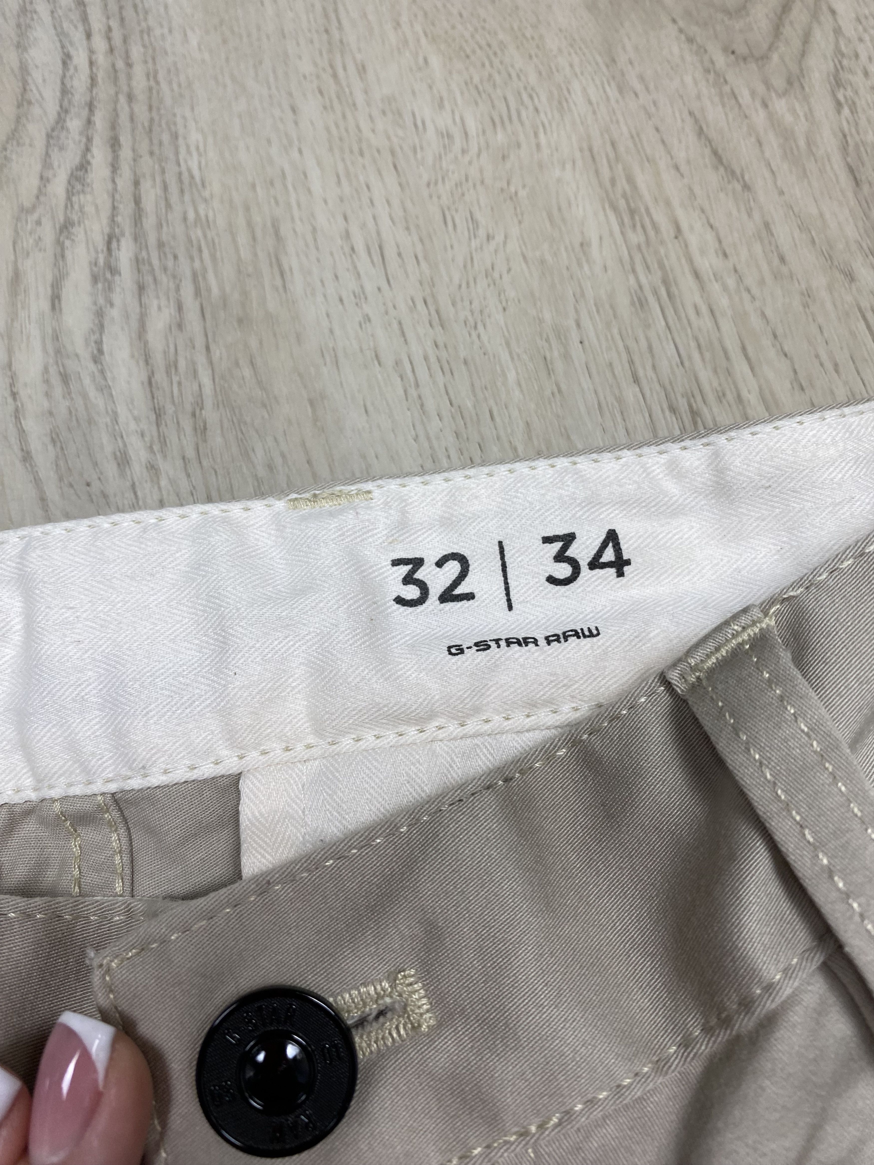 G-Star G Star Raw Mens Bronson Slim Chino Pants Size US 32 / EU 48 - 3 Thumbnail