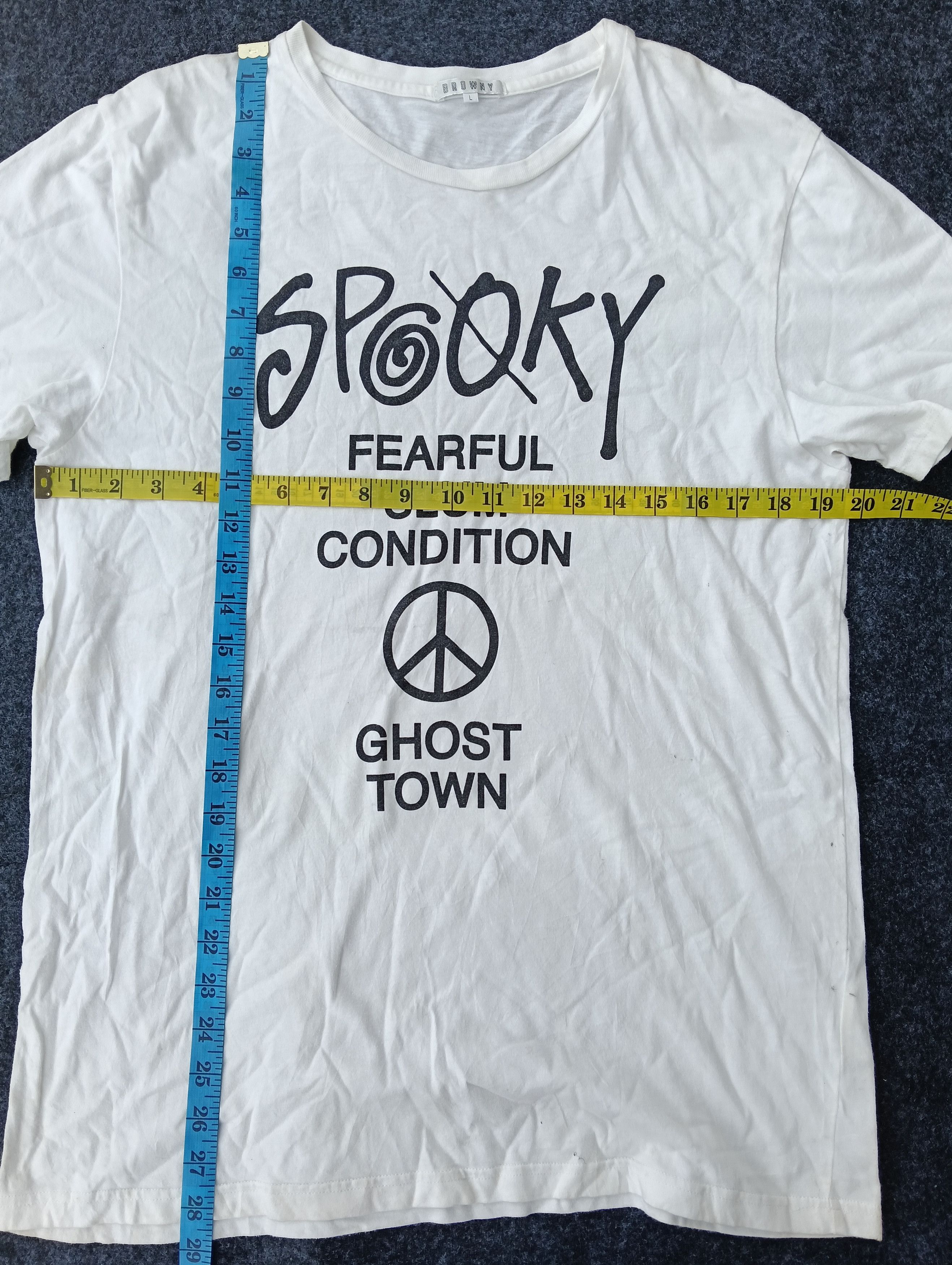 Beauty Beast × Japanese Brand Spooky ghost town spellout like stussy style. Size US L / EU 52-54 / 3 - 2 Thumbnail