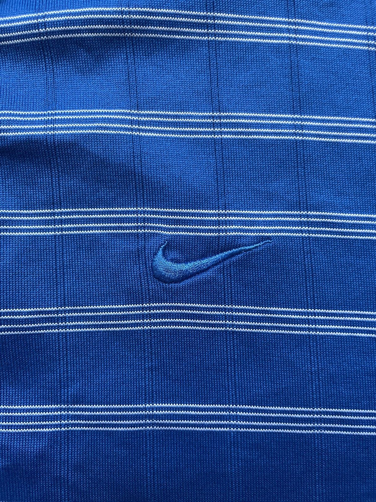 Nike Y2K Rare Vintage Nike Tiger Woods Polo Shirt Mens S Striped Size US S / EU 44-46 / 1 - 3 Thumbnail